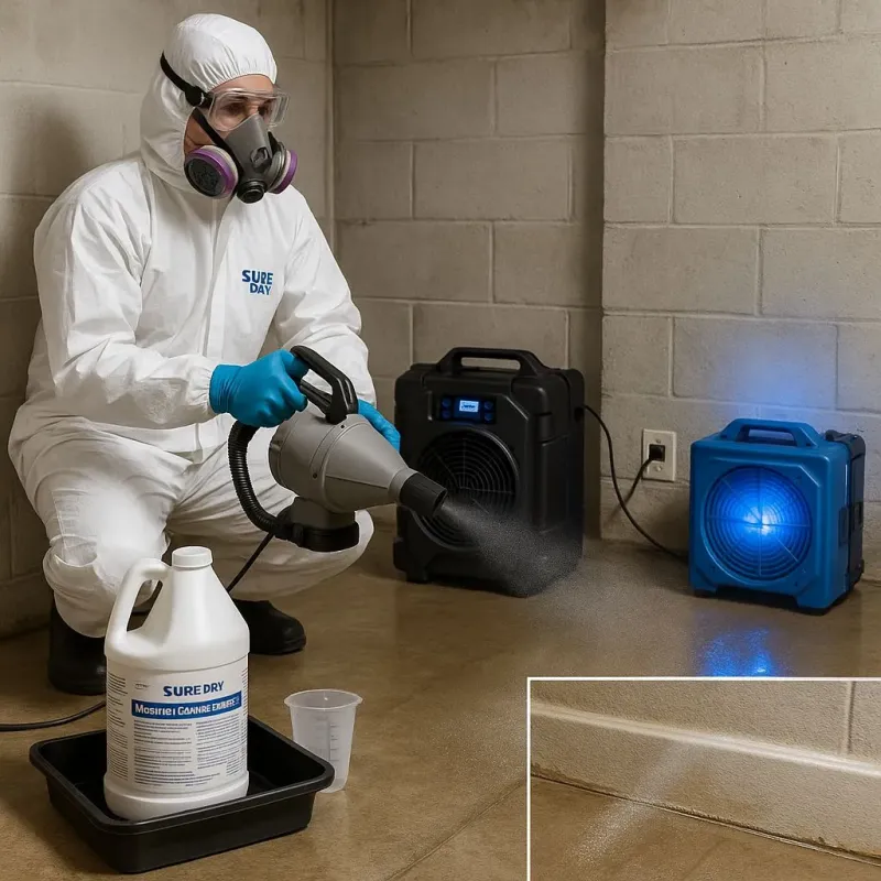 Sanitization and Odor Removal process in Portage County, OH