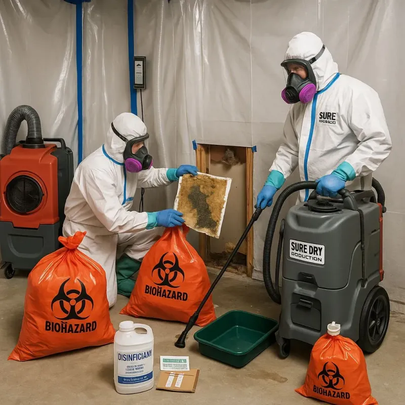 Contaminated Water Handling Protocols process in Portage County, OH